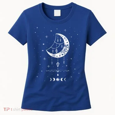 Moon Phases Magic Harmony Alchemy Astrology Gift Women's T-Shirt