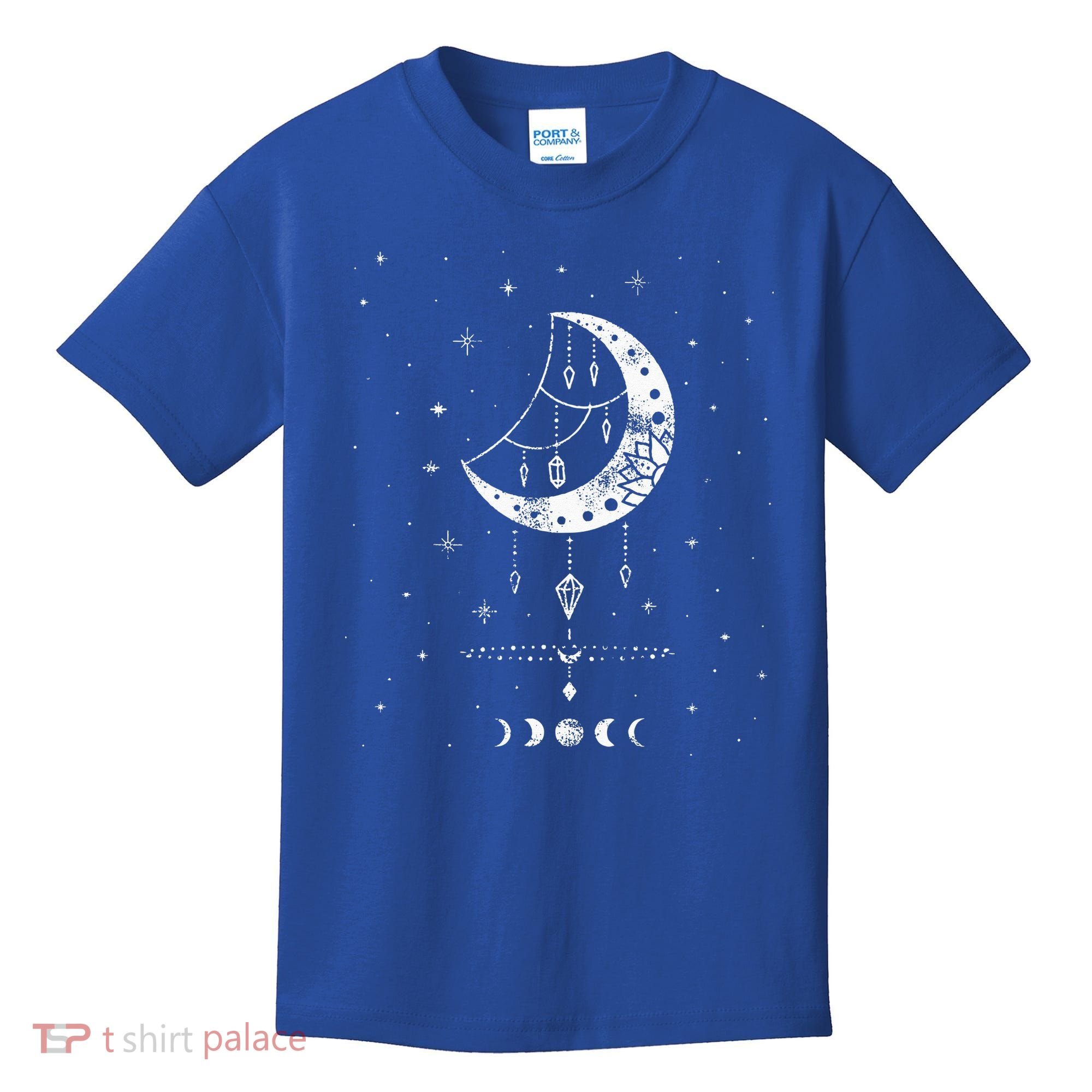 Moon Phases Magic Harmony Alchemy Astrology Gift Kids T-Shirt