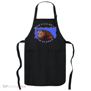 Mom Pick Me Up IM Scared Apron