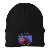 Mom Pick Me Up IM Scared Beanie thumb 0