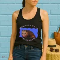 Mom Pick Me Up IM Scared Women's Tank Top thumb 2
