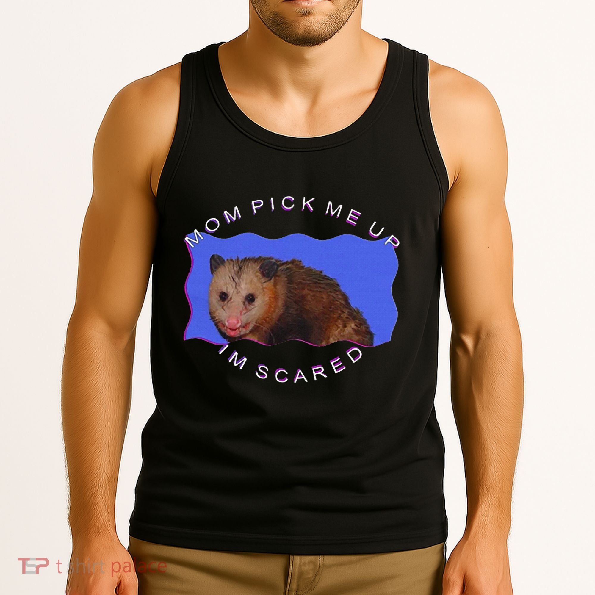 Mom Pick Me Up IM Scared Tank Top