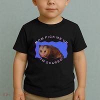 Mom Pick Me Up IM Scared Toddler T-Shirt thumb 2