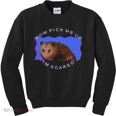 Mom Pick Me Up IM Scared Kids Sweatshirt