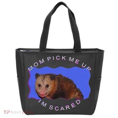 Mom Pick Me Up IM Scared Tote Bag