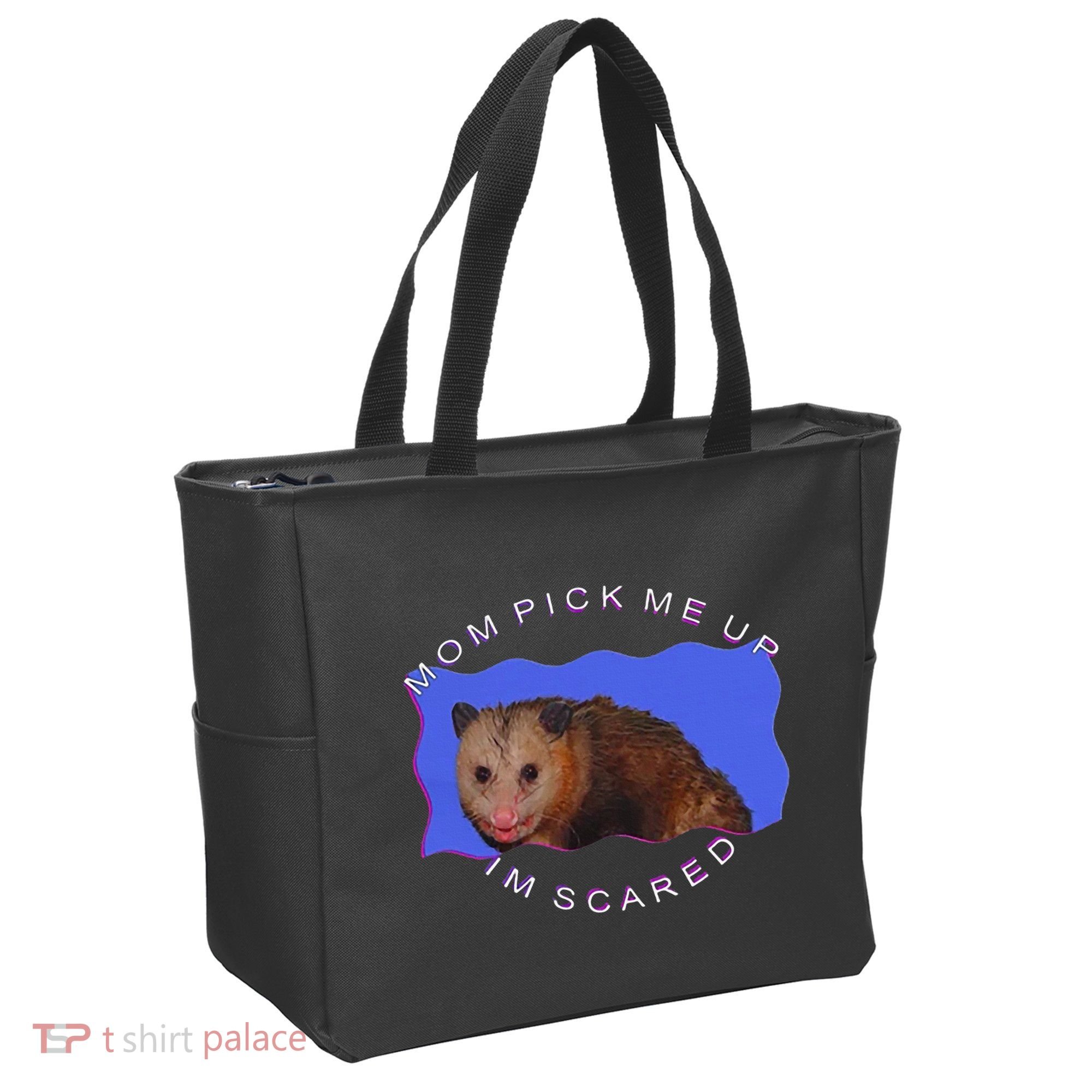 Mom Pick Me Up IM Scared Tote Bag