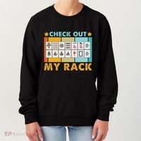 Mahjong Player Mahjong Lover Chinese Check Out My Rack Women's Sweatshirt thumb 0