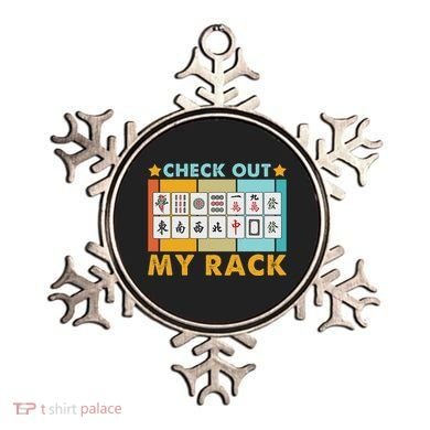 Mahjong Player Mahjong Lover Chinese Check Out My Rack Ornament