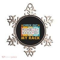Mahjong Player Mahjong Lover Chinese Check Out My Rack Ornament thumb 0