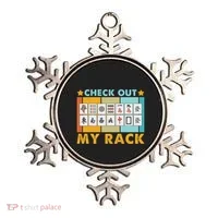 Mahjong Player Mahjong Lover Chinese Check Out My Rack Ornament thumb 0