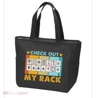 Mahjong Player Mahjong Lover Chinese Check Out My Rack Tote Bag thumb 3
