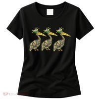 Mardi Pelicans Mardi Gras Beads Louisiana Parade New Orleans Women's T-Shirt thumb 0