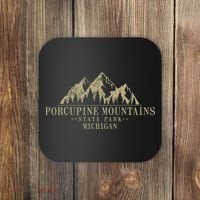 Michigan Porcupine Mountains State Park Coaster thumb 0
