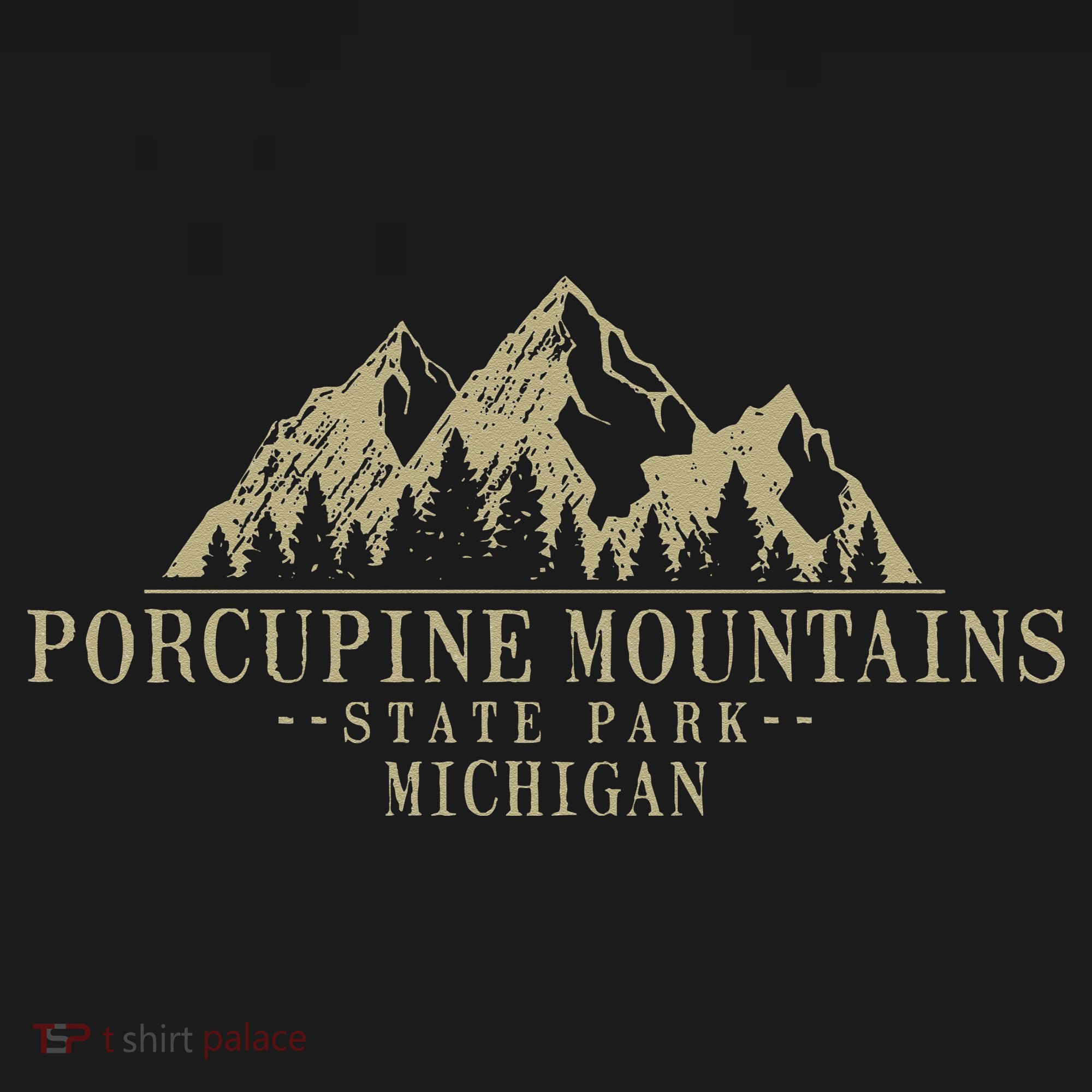 Michigan Porcupine Mountains State Park Coaster