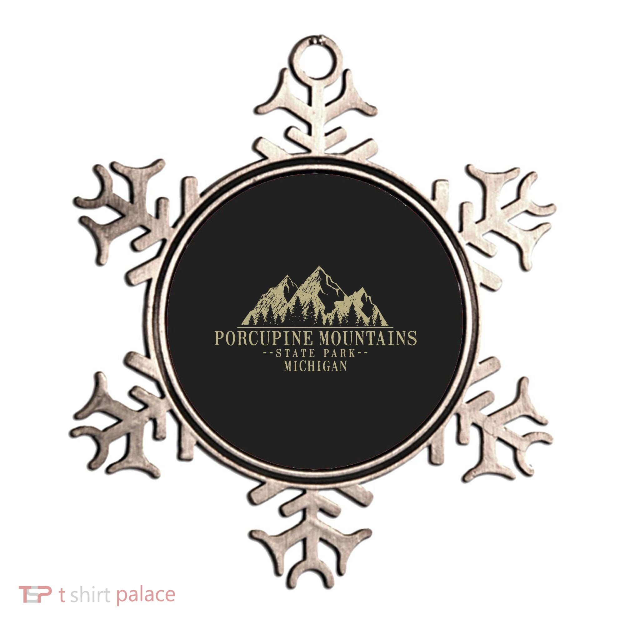 Michigan Porcupine Mountains State Park Ornament
