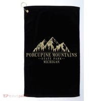 Michigan Porcupine Mountains State Park Golf Towel thumb 0