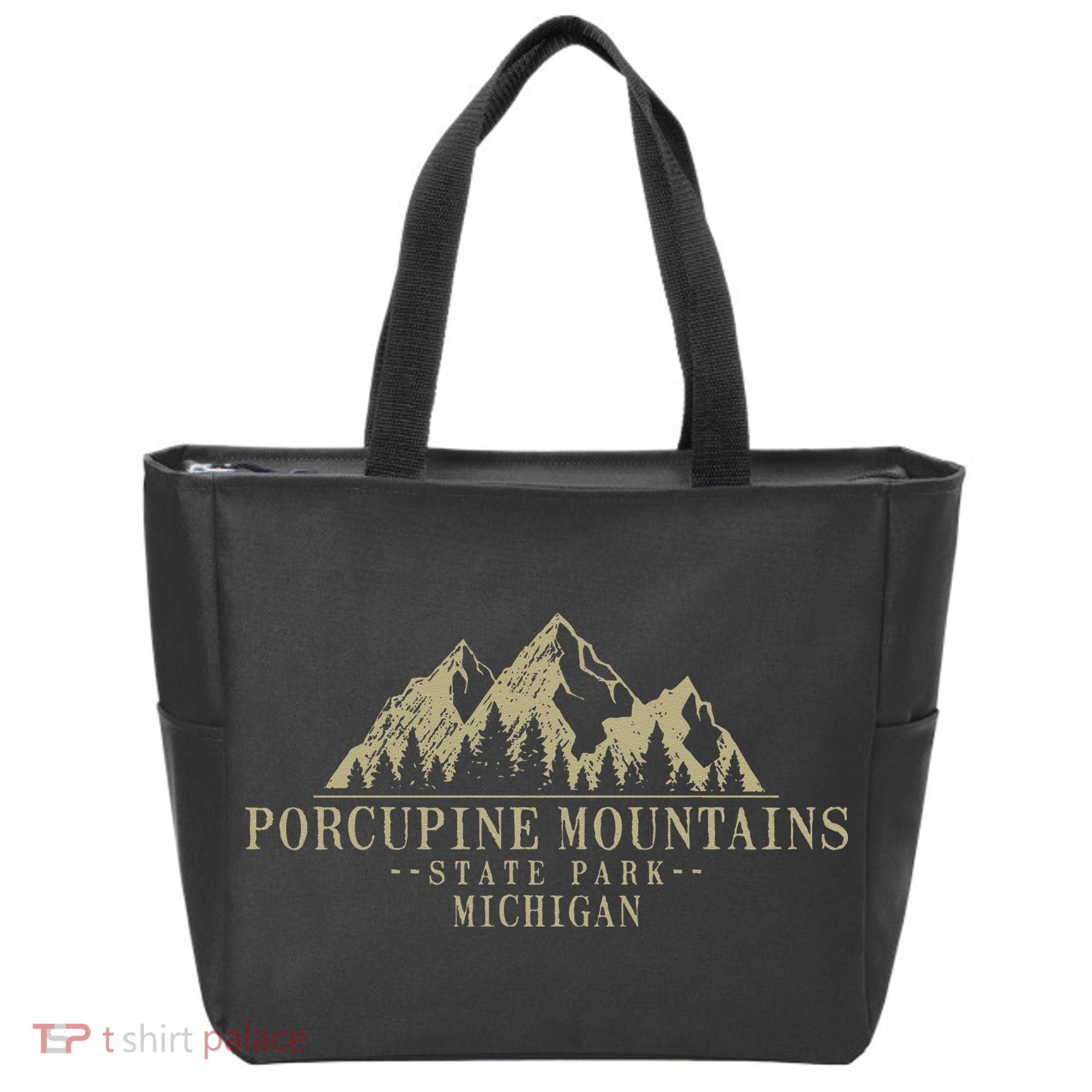 Michigan Porcupine Mountains State Park Tote Bag