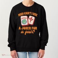 Mahjong Player Mahjong Lover Chinese Mahjong With Mah Women's Sweatshirt thumb 0
