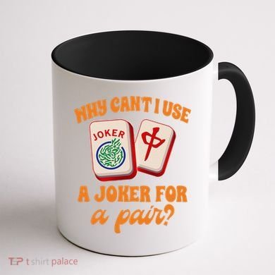 Mahjong Player Mahjong Lover Chinese Mahjong With Mah Coffee Mug back