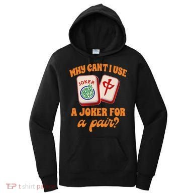 Mahjong Player Mahjong Lover Chinese Mahjong With Mah Women's Hoodie