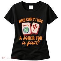 Mahjong Player Mahjong Lover Chinese Mahjong With Mah Women's T-Shirt thumb 0