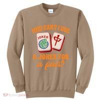 Mahjong Player Mahjong Lover Chinese Mahjong With Mah Sweatshirt thumb 0