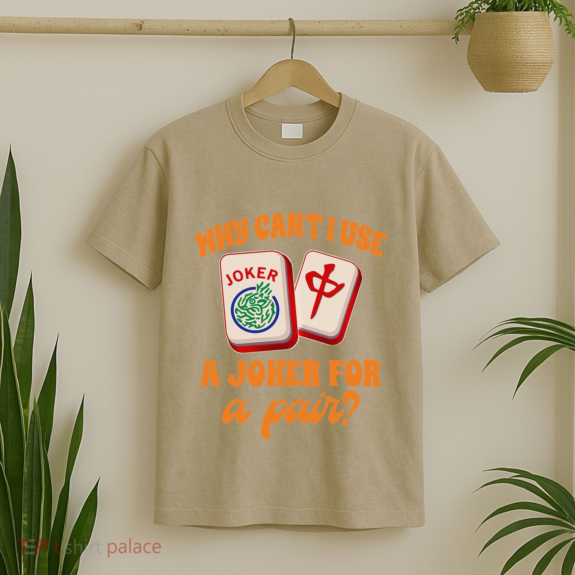Mahjong Player Mahjong Lover Chinese Mahjong With Mah T-Shirt