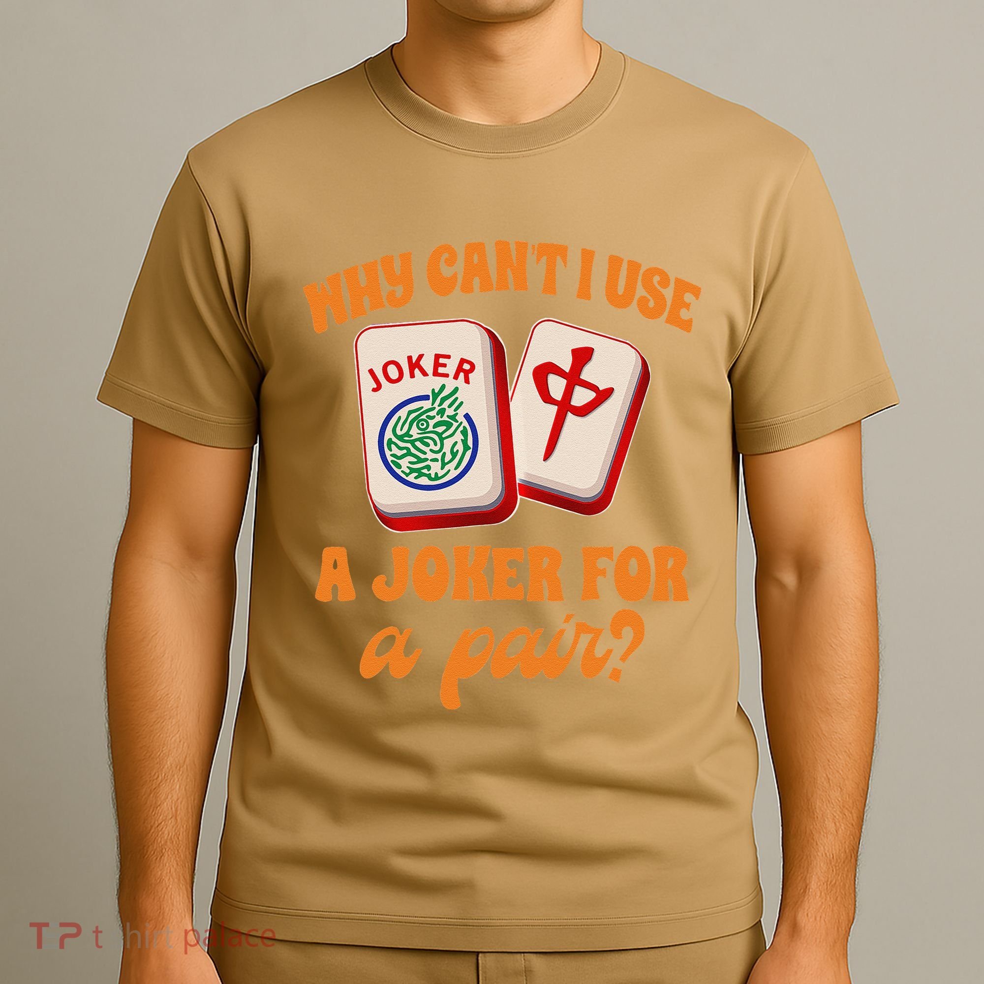 Mahjong Player Mahjong Lover Chinese Mahjong With Mah T-Shirt