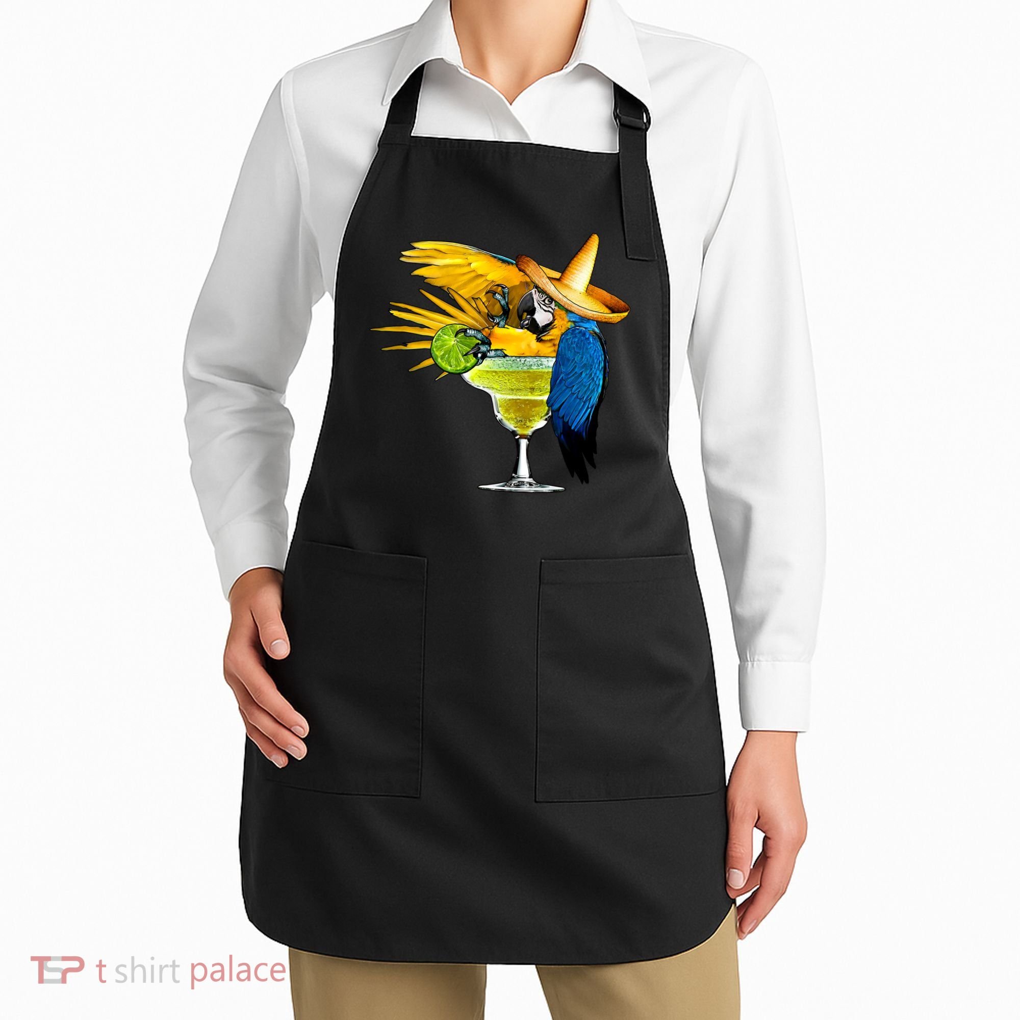 Margarita Parrot Apron