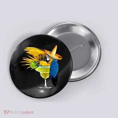 Margarita Parrot Button