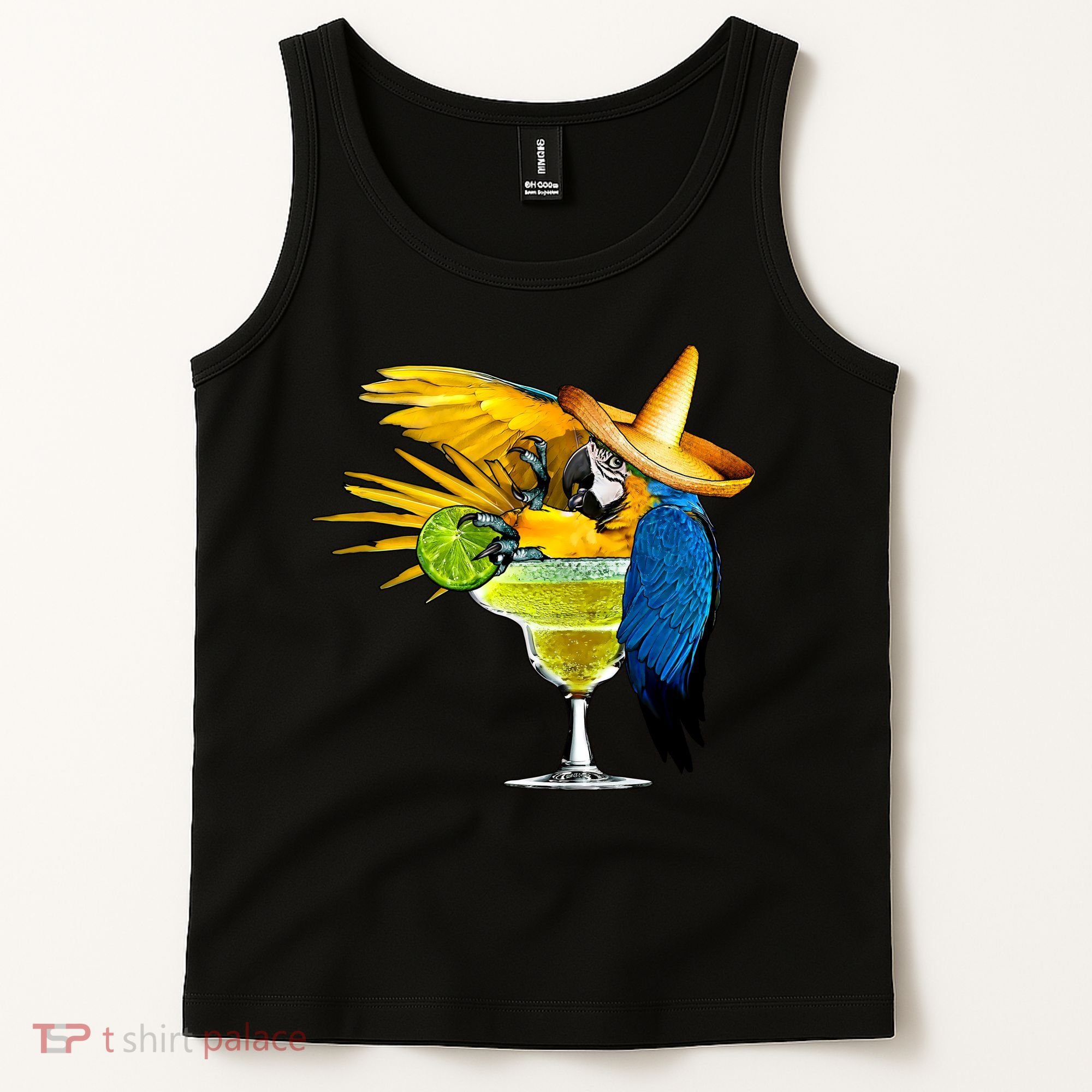 Margarita Parrot Tank Top