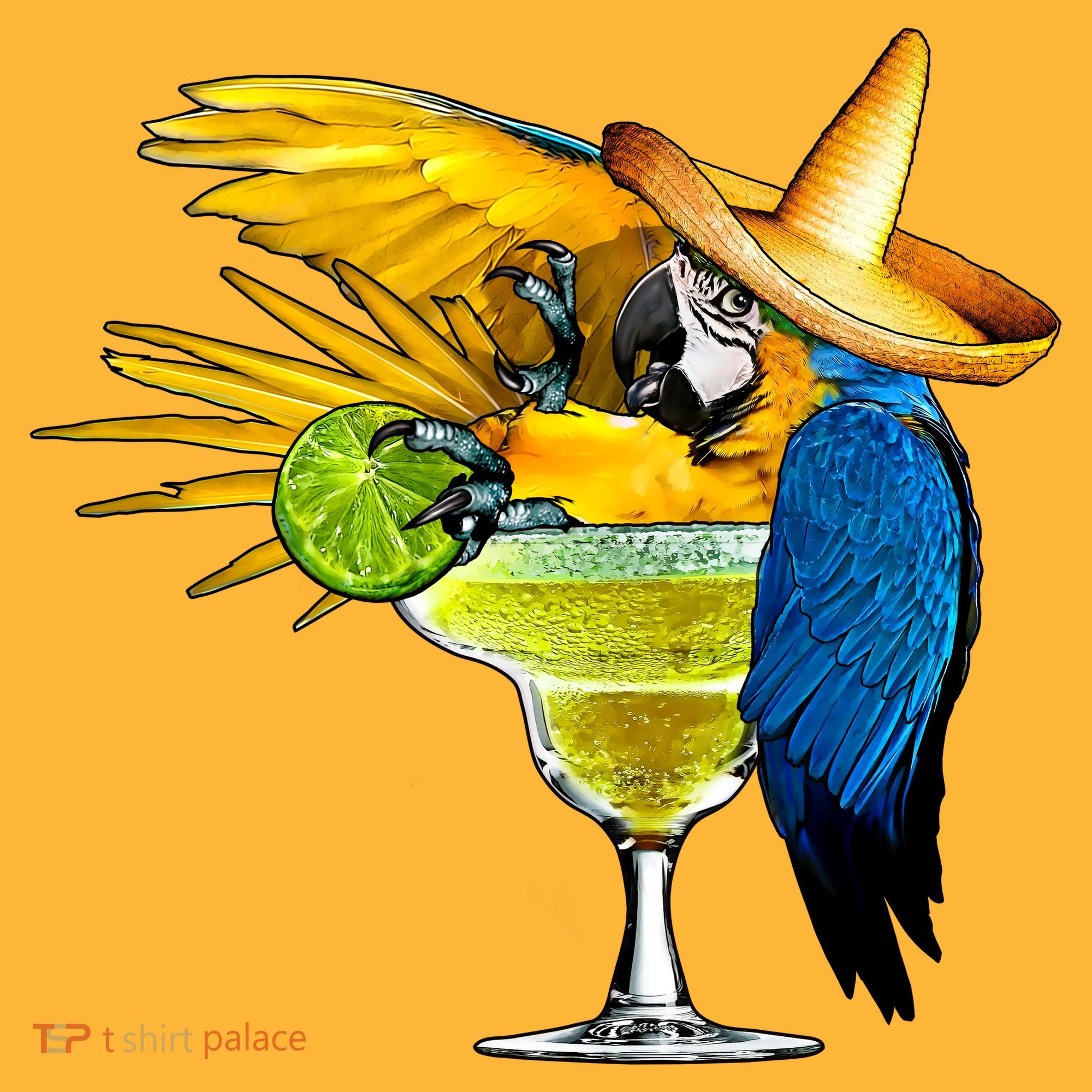 Margarita Parrot Sweatshirt
