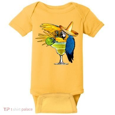 Margarita Parrot Baby Bodysuit