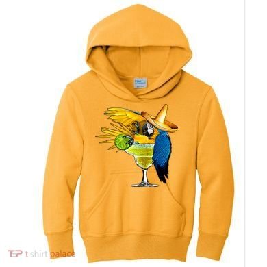 Margarita Parrot Kids Hoodie