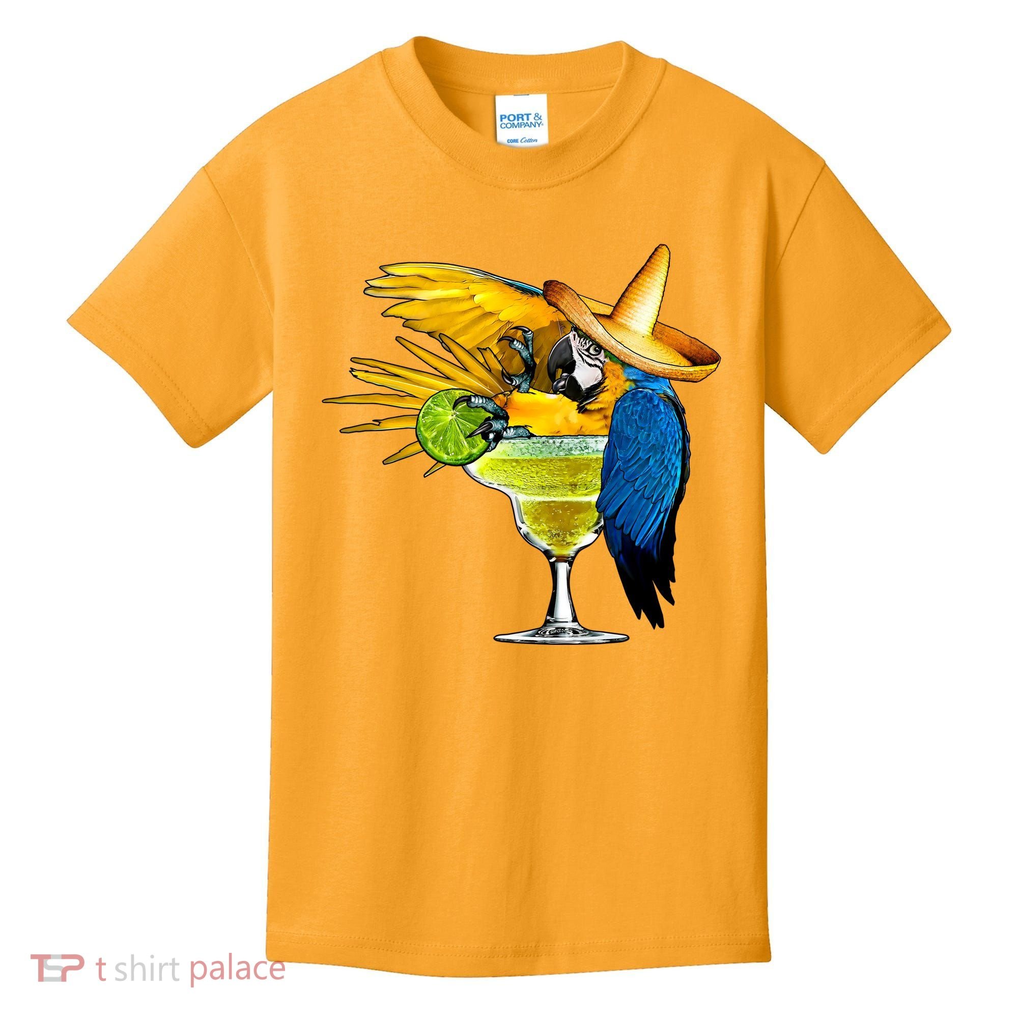 Margarita Parrot Kids T-Shirt