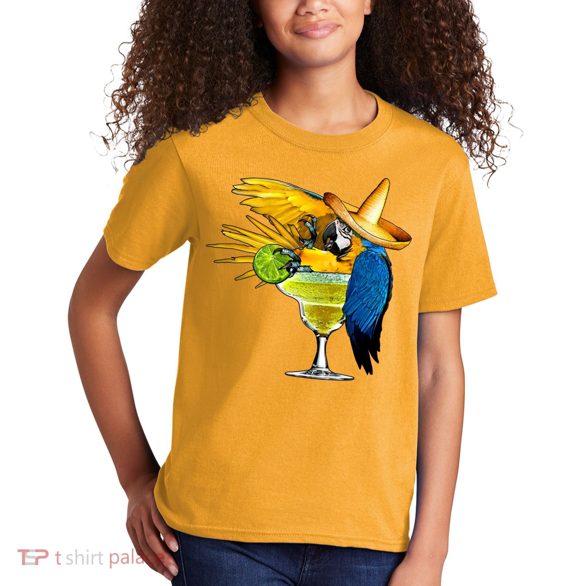 Margarita Parrot Kids T-Shirt