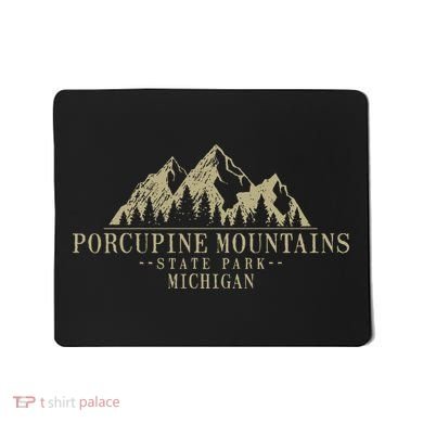 Michigan Porcupine Mountains State Park Mousepad