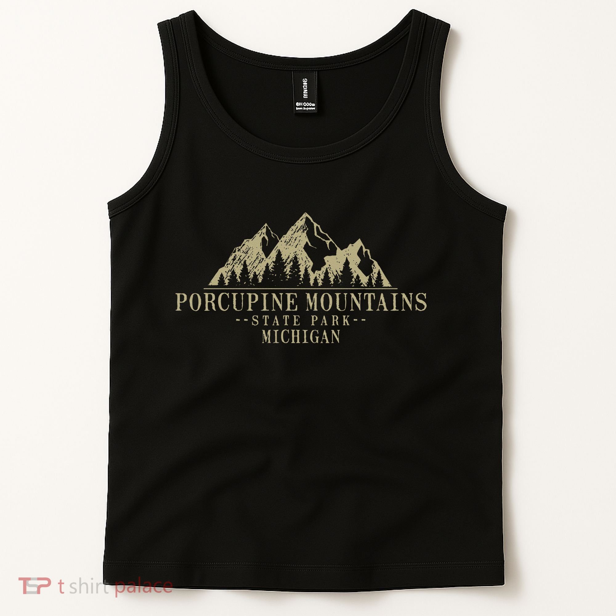 Michigan Porcupine Mountains State Park Tank Top
