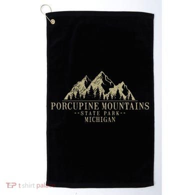 Michigan Porcupine Mountains State Park Golf Towel
