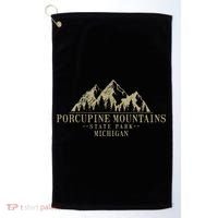 Michigan Porcupine Mountains State Park Golf Towel thumb 0