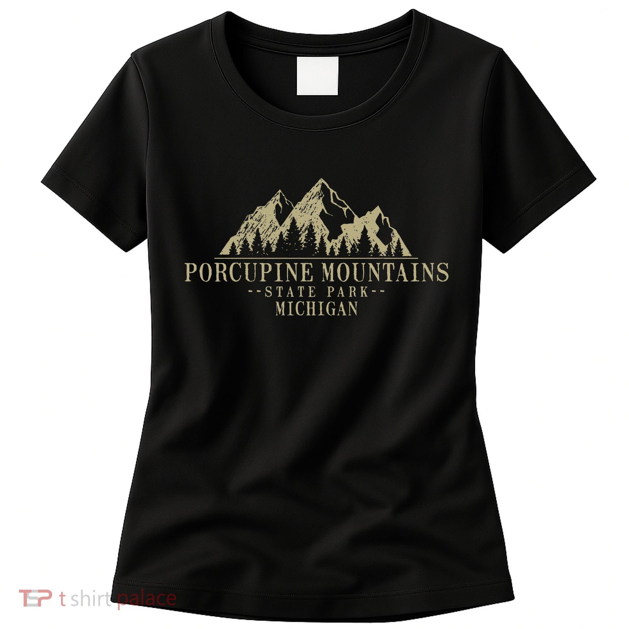 Michigan Porcupine Mountains State Park Women's T-Shirt