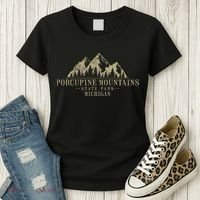 Michigan Porcupine Mountains State Park Women's T-Shirt thumb 3
