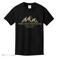 Michigan Porcupine Mountains State Park Kids T-Shirt thumb 0
