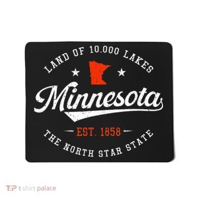 Minnesota Pride Minnesota Lover Love Minnesota Mousepad