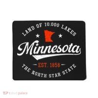 Minnesota Pride Minnesota Lover Love Minnesota Mousepad thumb 0