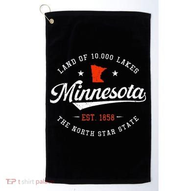 Minnesota Pride Minnesota Lover Love Minnesota Golf Towel