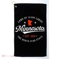 Minnesota Pride Minnesota Lover Love Minnesota Golf Towel thumb 0