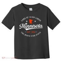 Minnesota Pride Minnesota Lover Love Minnesota Toddler T-Shirt thumb 0