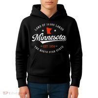 Minnesota Pride Minnesota Lover Love Minnesota Kids Hoodie thumb 4