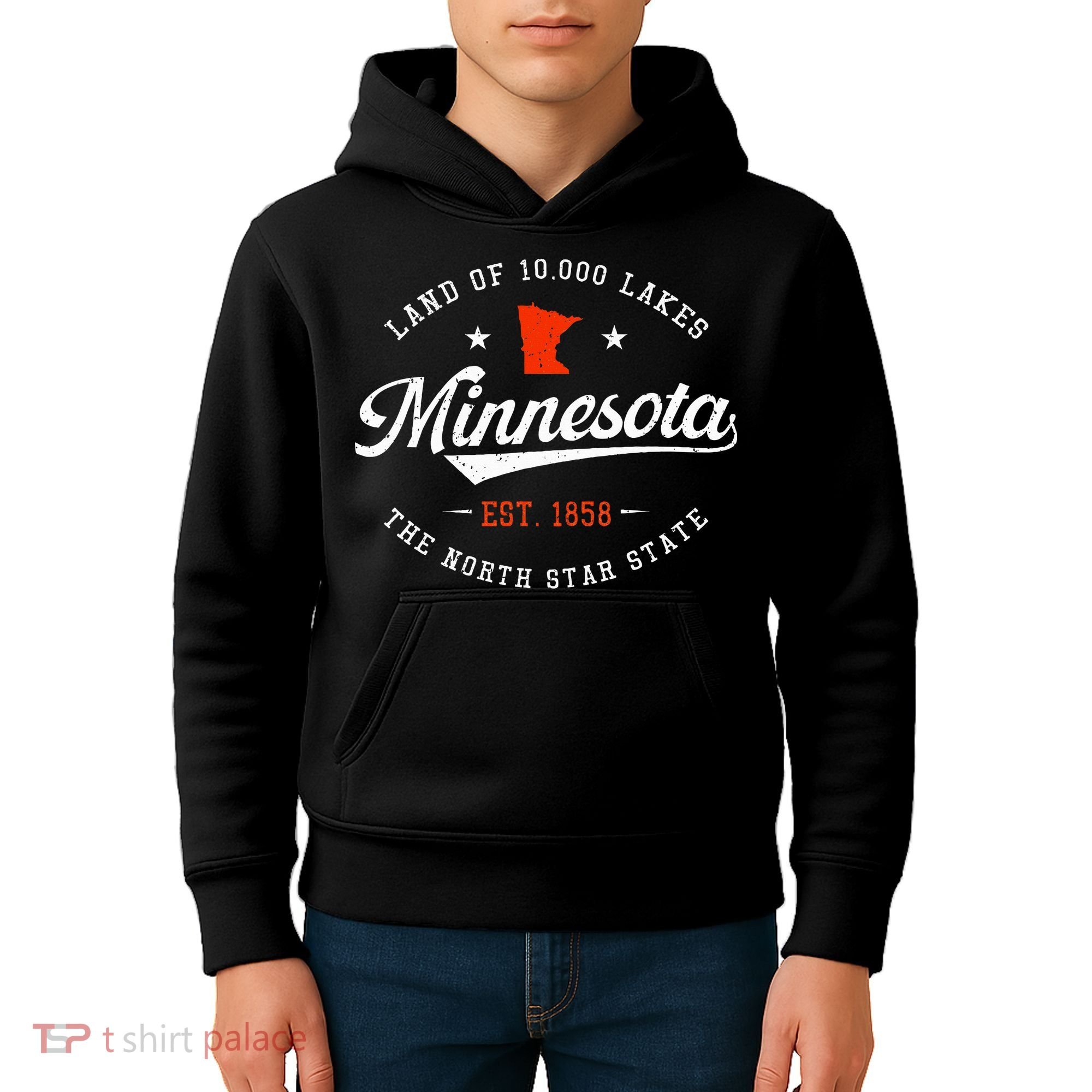 Minnesota Pride Minnesota Lover Love Minnesota Kids Hoodie